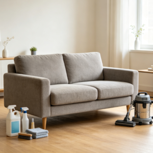Deep Cleaning & Refurbishment Service for Fabric Sofas