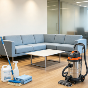 On-Site Upholstered Sofa Cleaning Service for Offices and Commercial Spaces