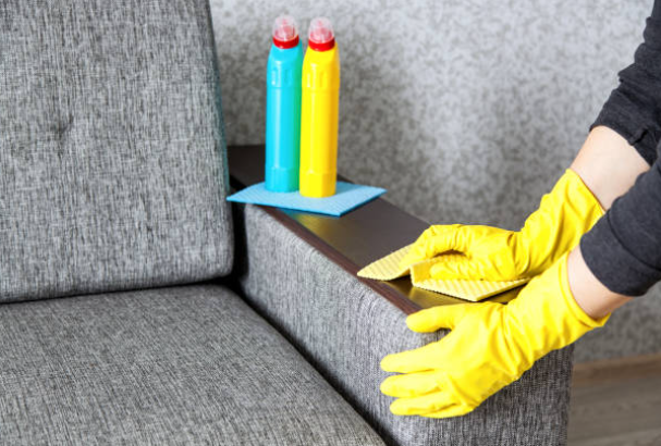 High-Contact Area (Armrests & Surfaces) Sofa Cleaning & Maintenance